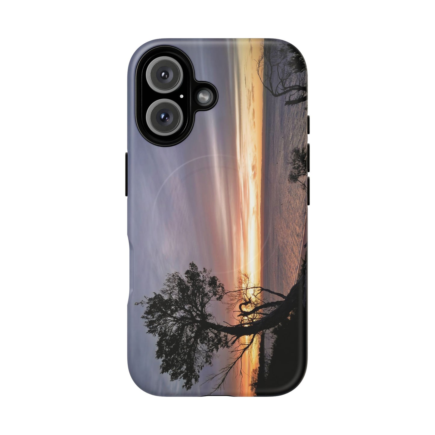 A Tranquil Evening: The Sunset Over Cowes - Tough Magnetic Cases