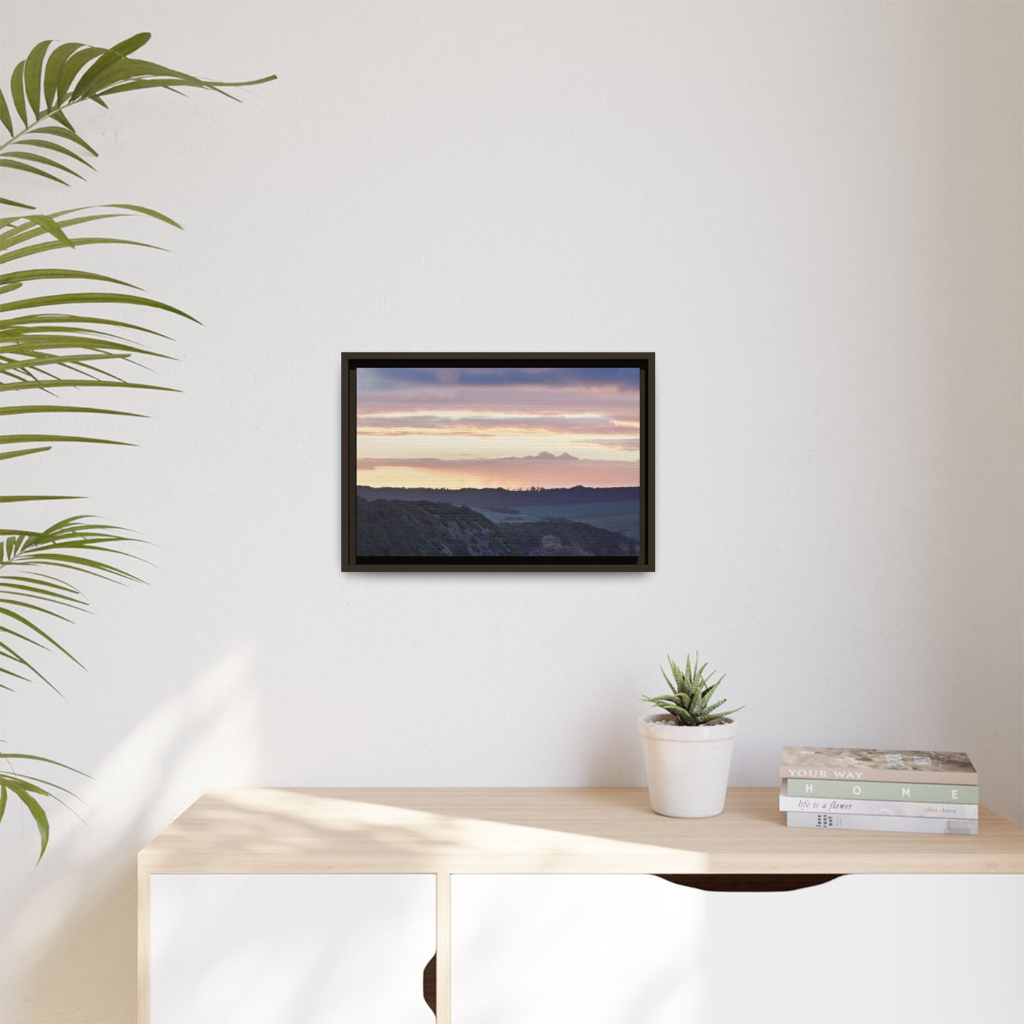 Lever de soleil hivernal sur la péninsule de Mornington [6239] | Toile encadrée