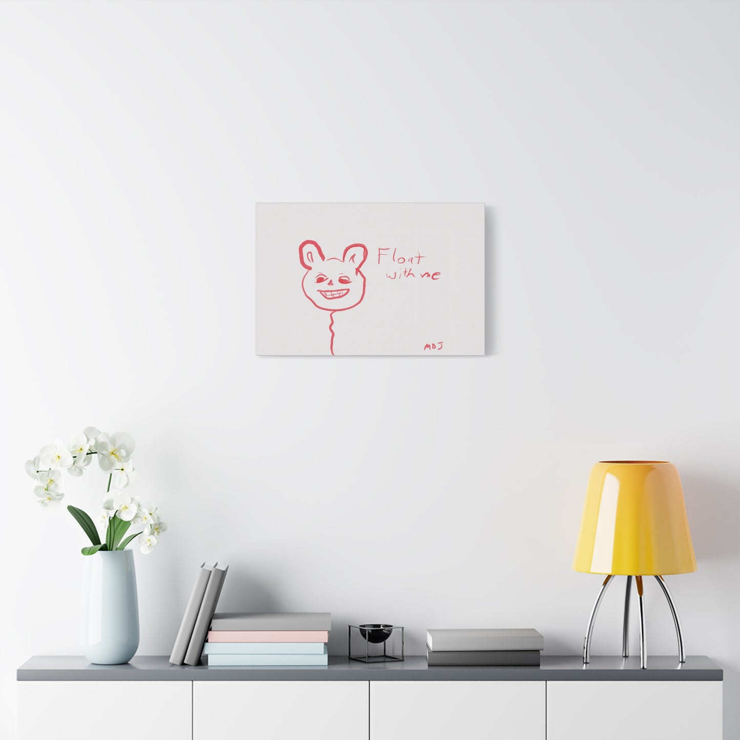 Float with Me - Canvas Print