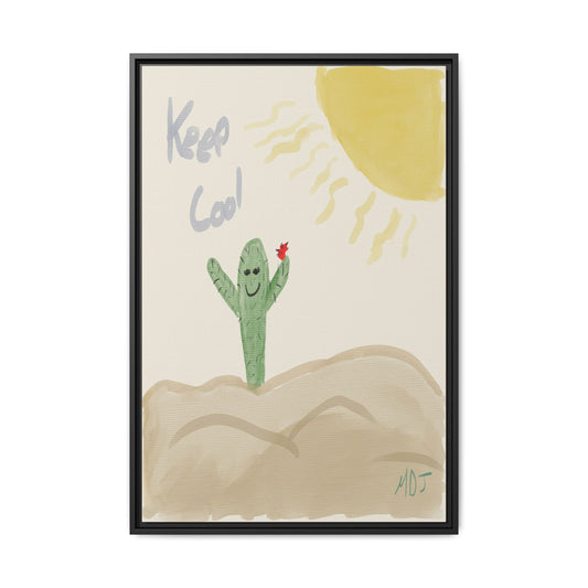 Keep Cool | Framed Canvas