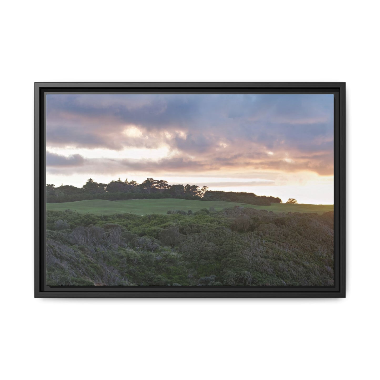 Winter Sunrise on the Mornington Peninsula [6268] | Framed Canvas