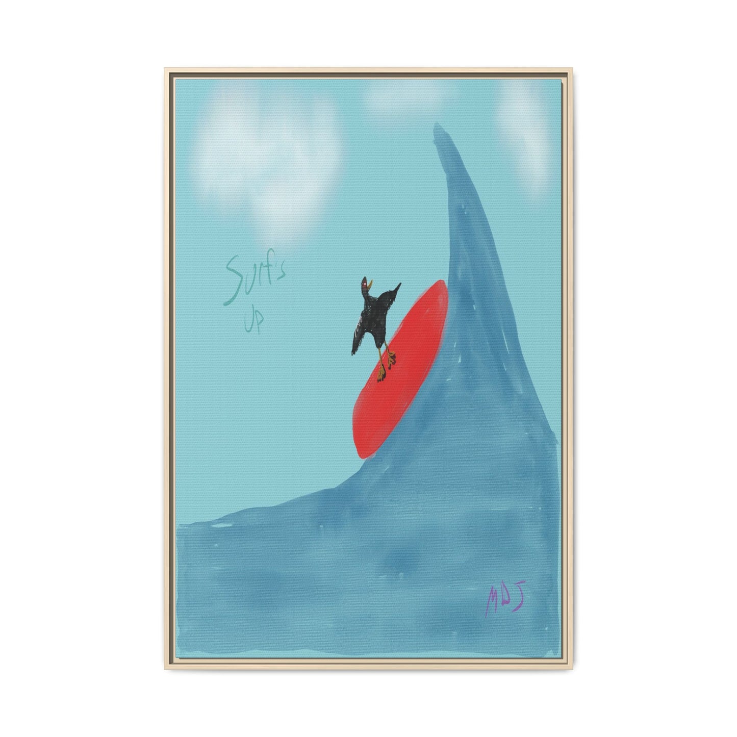 Surf’s Up | The Framed Canvas Deployment