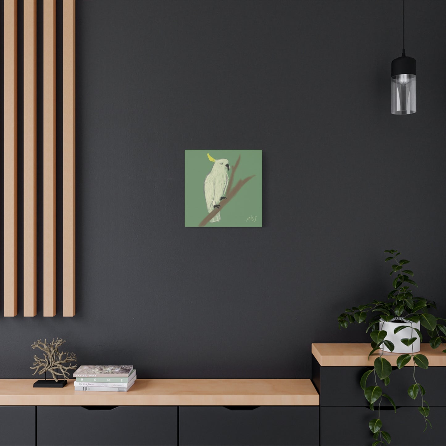 Cockatoo Charm - Canvas Print