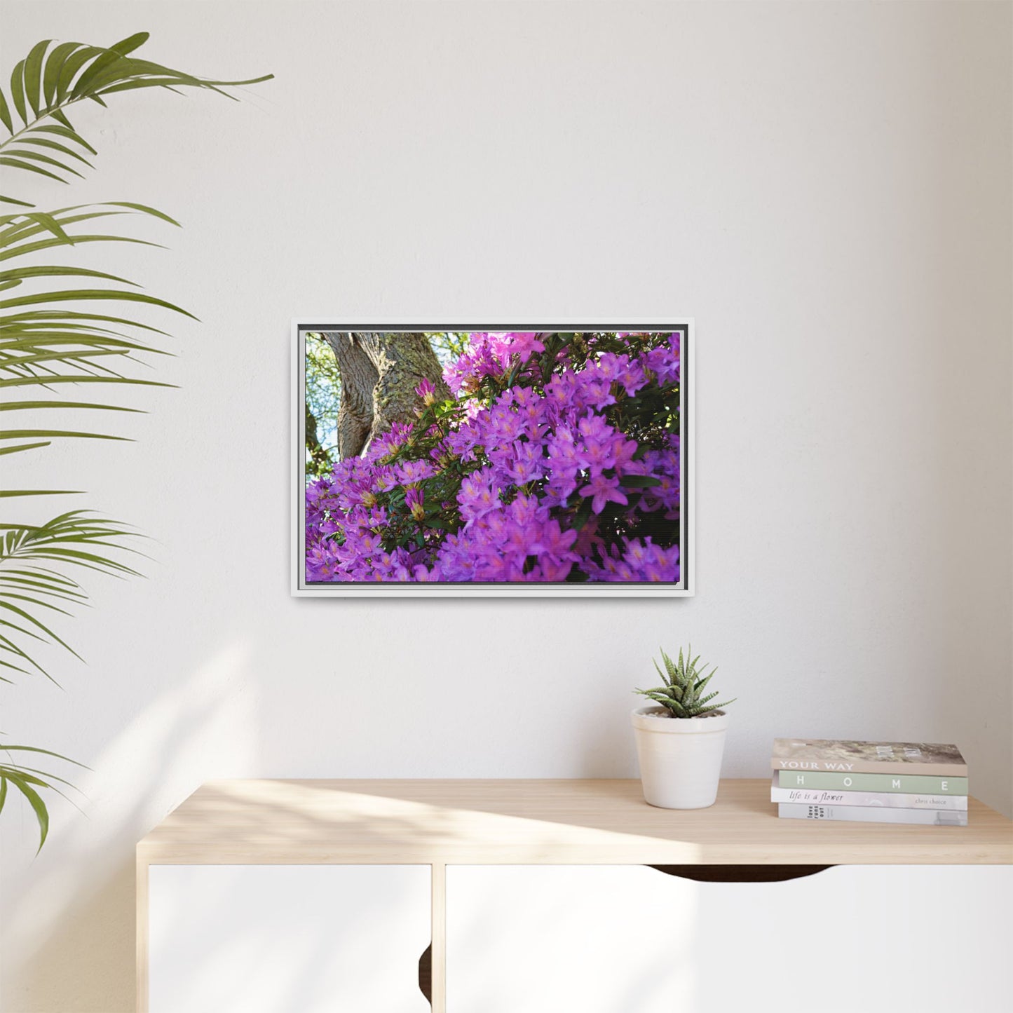 Azaleas in Bloom [3011] | Framed Canvas