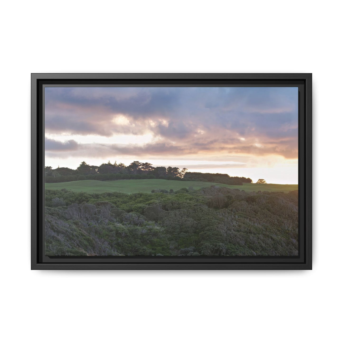 Winter Sunrise on the Mornington Peninsula [6268] | Framed Canvas