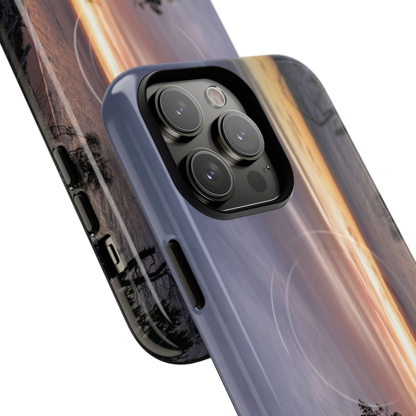 A Tranquil Evening: The Sunset Over Cowes - Tough Magnetic Cases