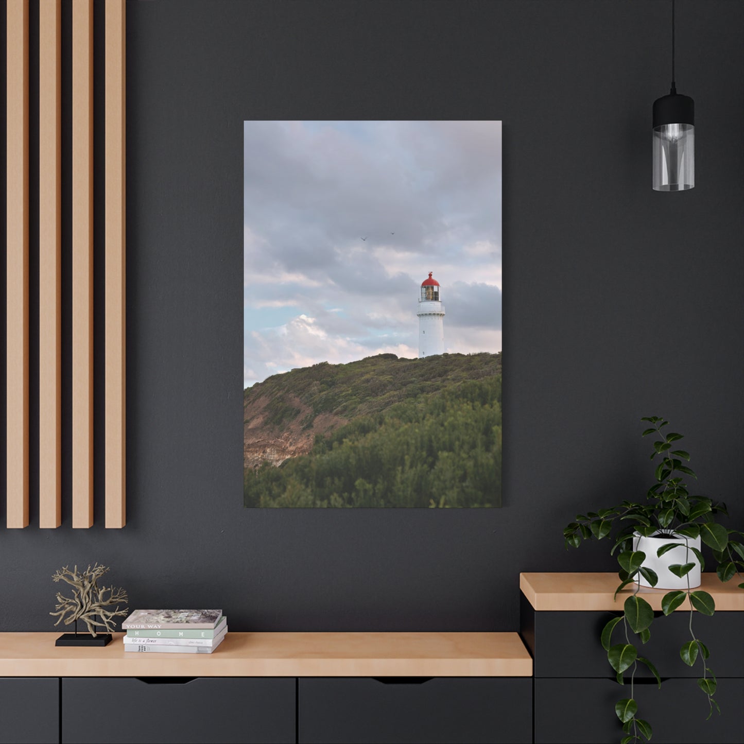 Cape Schank Lighthouse in Winter Light [6286] | Stretched Canvas
