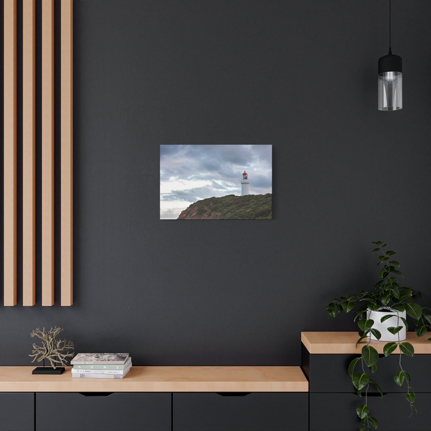 Cape Schank Lighthouse on a Winter Morning 6287 - Canvas Print