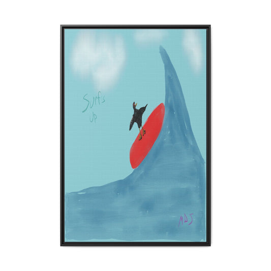 Surf's Up | Framed Canvas