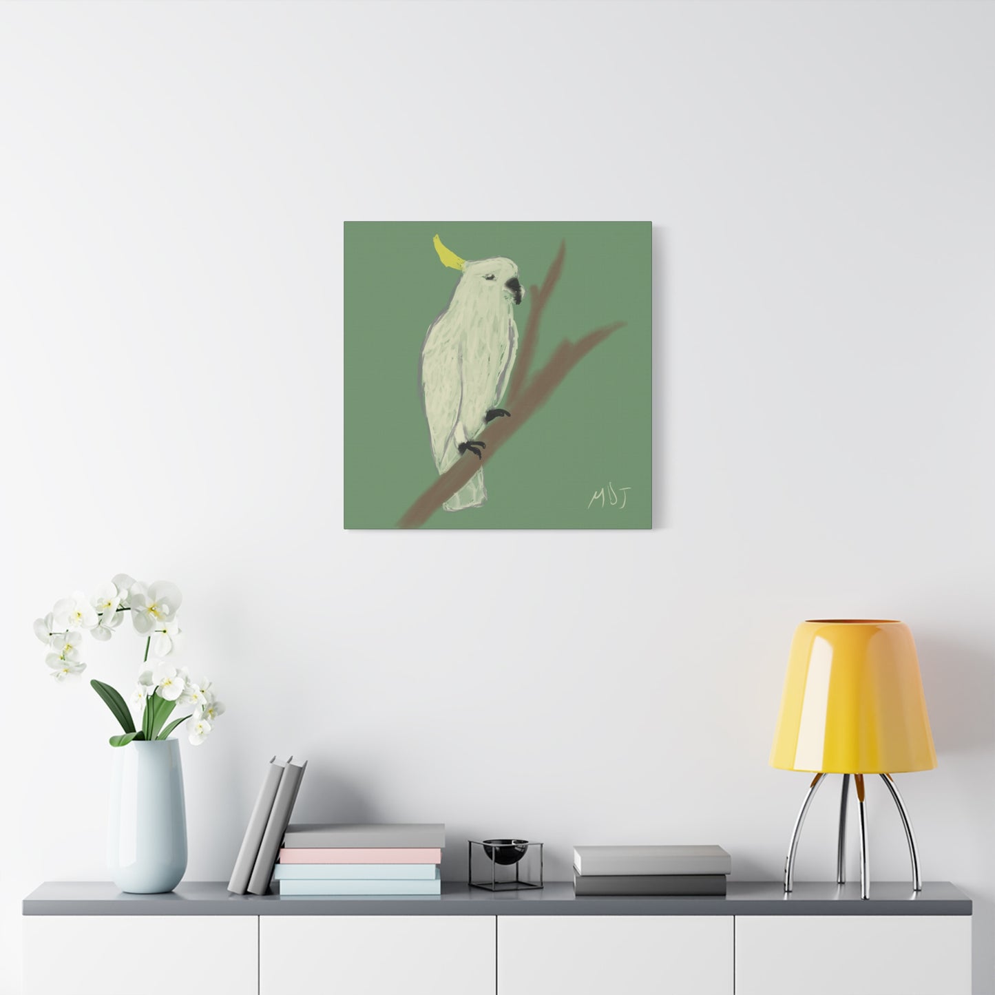 Cockatoo Charm - Canvas Print