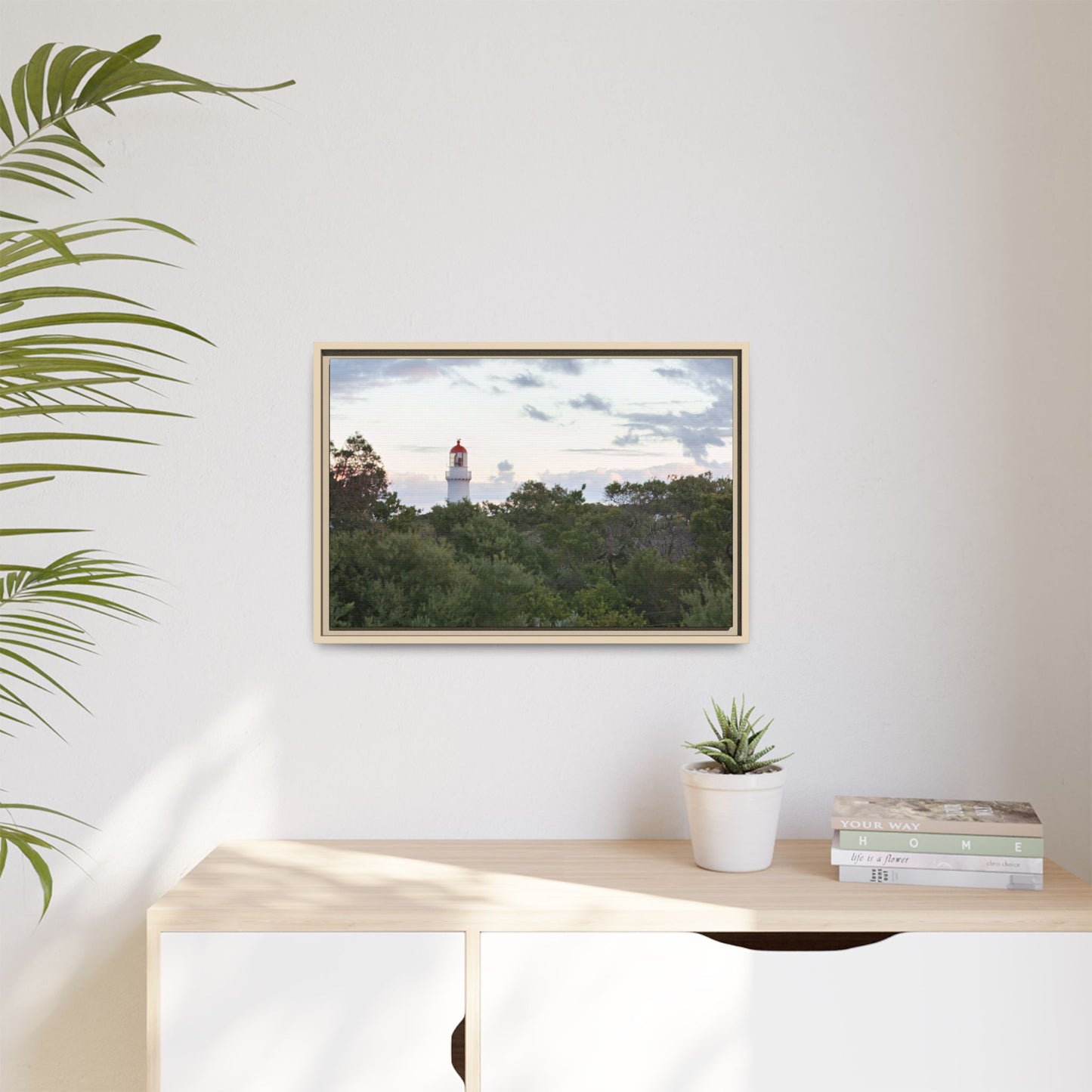 Cape Schank Lighthouse on a Winter Morning [6279] | Framed Canvas