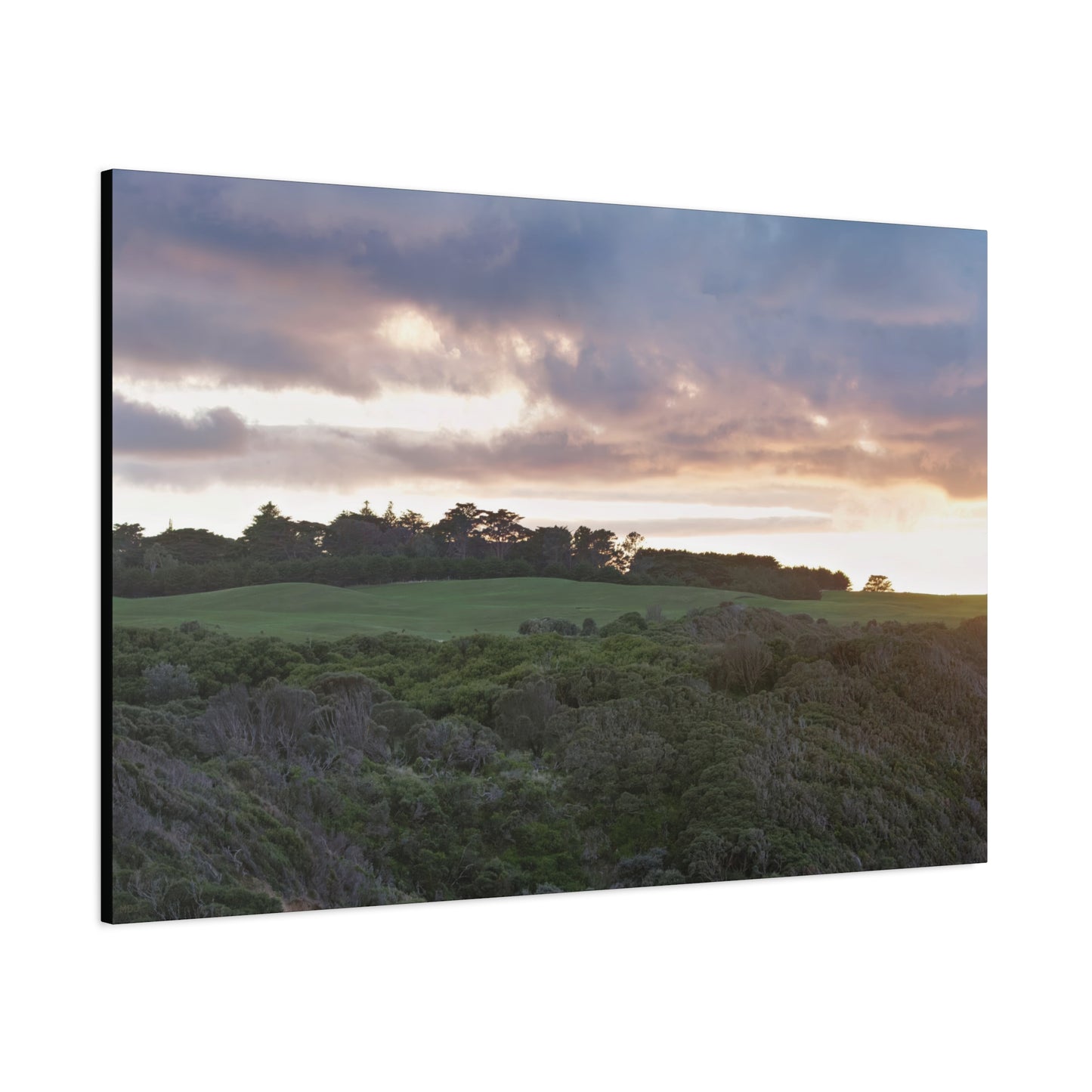 Winter Sunrise on the Mornington Peninsula 6268 - Thick Matte Canvas Print