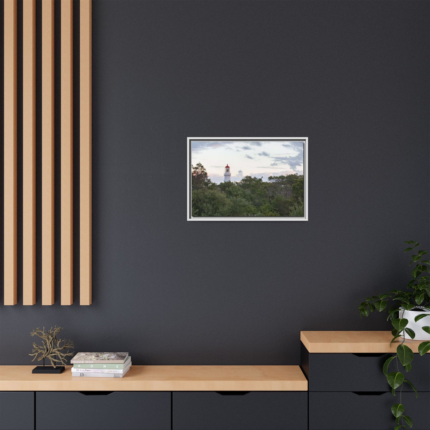 Cape Schank Lighthouse on a Winter Morning [6279] | Framed Canvas