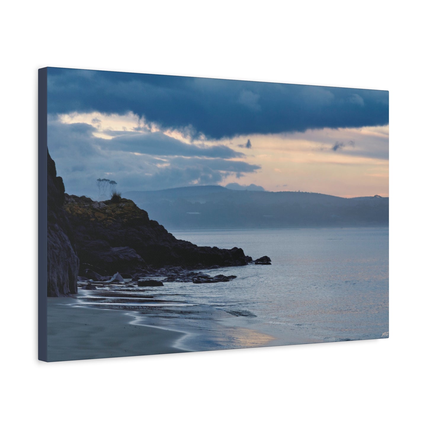 Winter Calm at Waterloo Beach [6711] | The Stretched Canvas Deployment