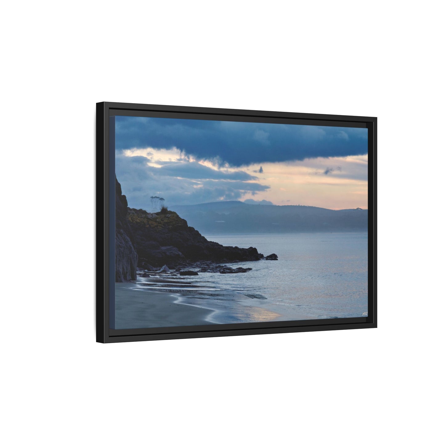 Winter Calm at Waterloo Beach [6711] | The Framed Canvas Deployment