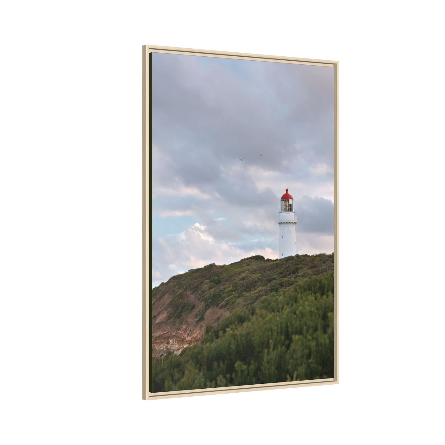 Cape Schank Lighthouse in Winter Light [6286] | Framed Canvas