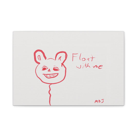 Float with Me - Canvas Print