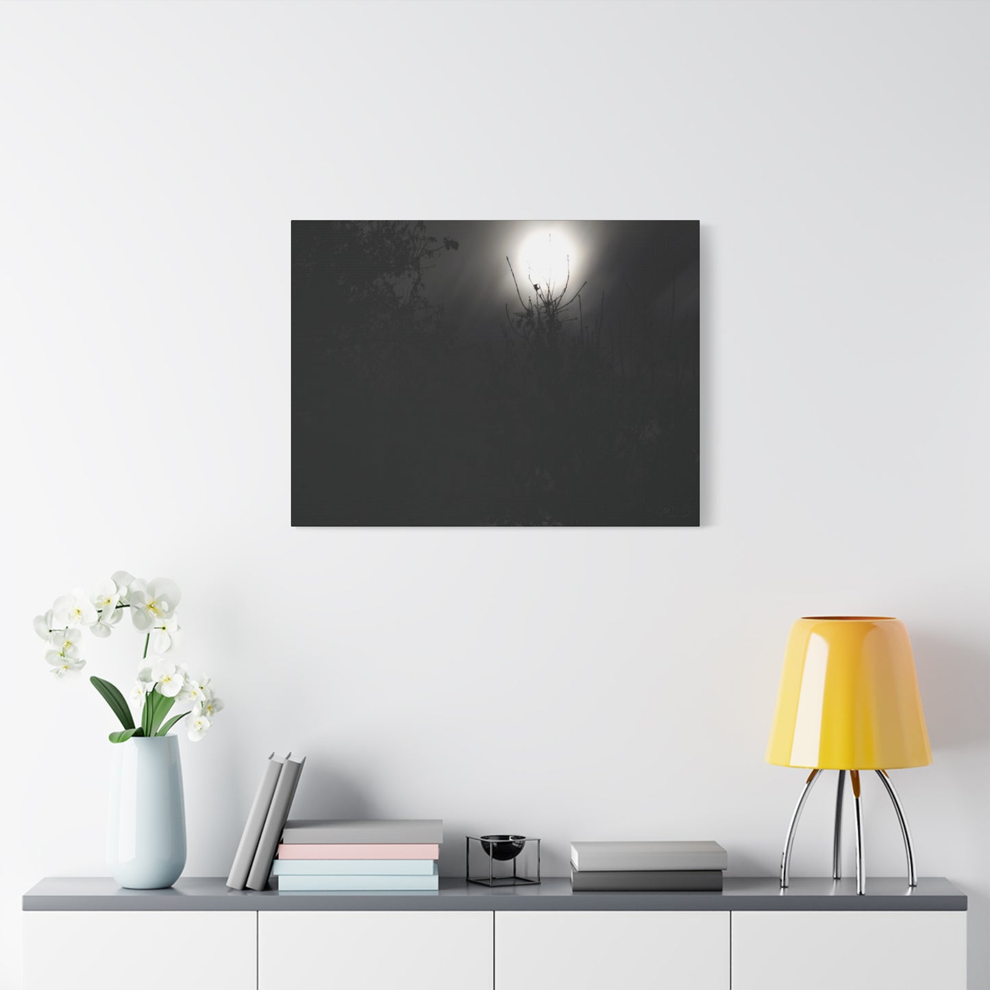 A Dance of Shadows Beneath the Moonlight [28] | Stretched Canvas