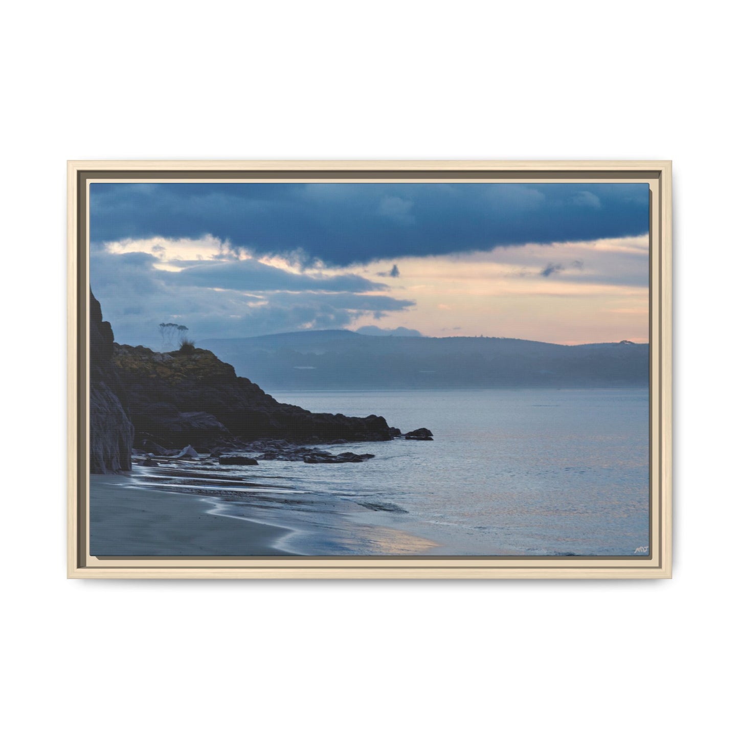 Winter Calm at Waterloo Beach [6711] | The Framed Canvas Deployment