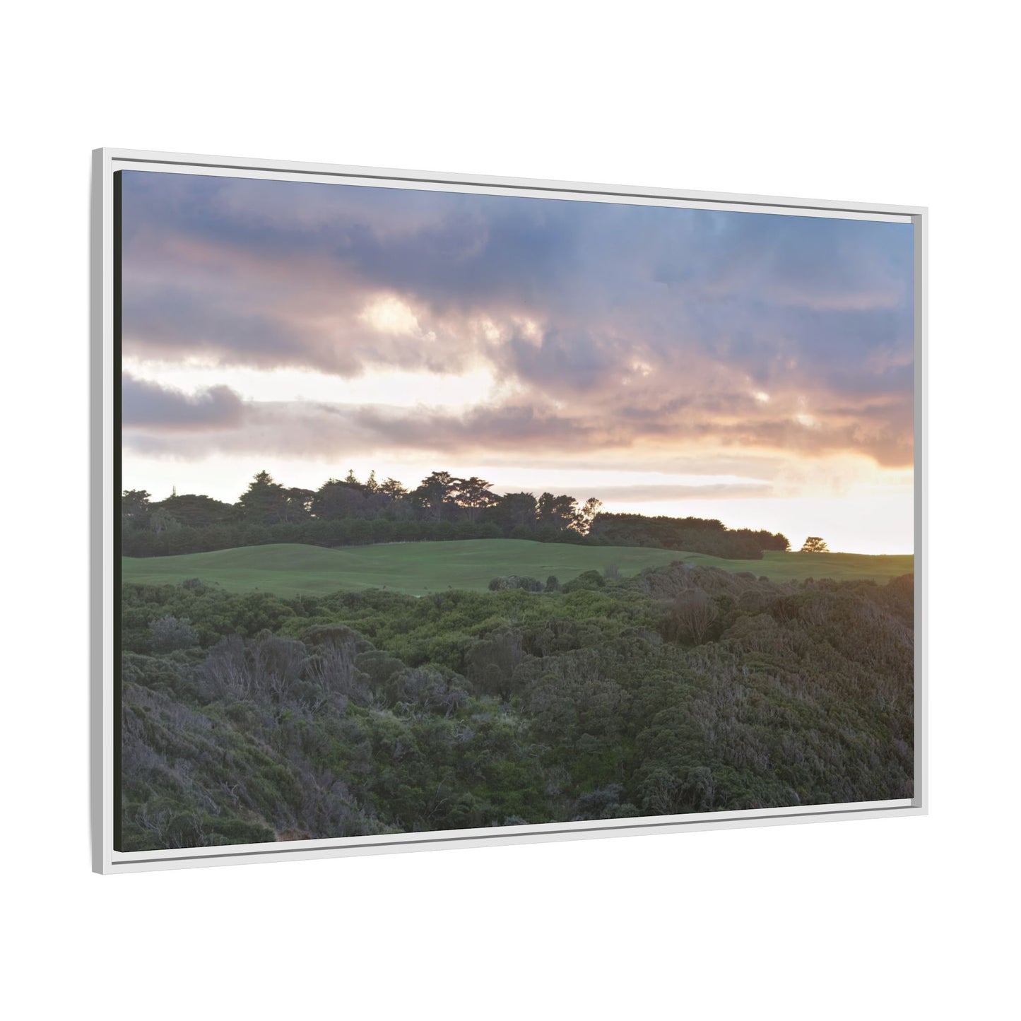 Winter Sunrise on the Mornington Peninsula [6268] | Framed Canvas