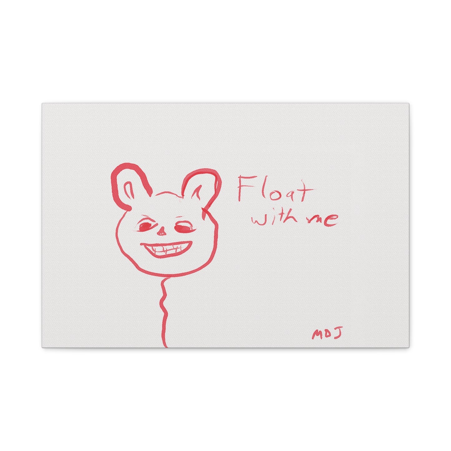 Float with Me - Canvas Print