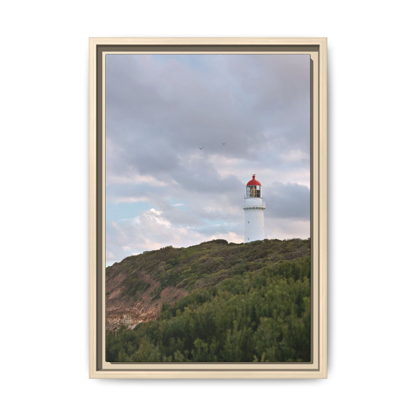 Cape Schank Lighthouse in Winter Light [6286] | Framed Canvas