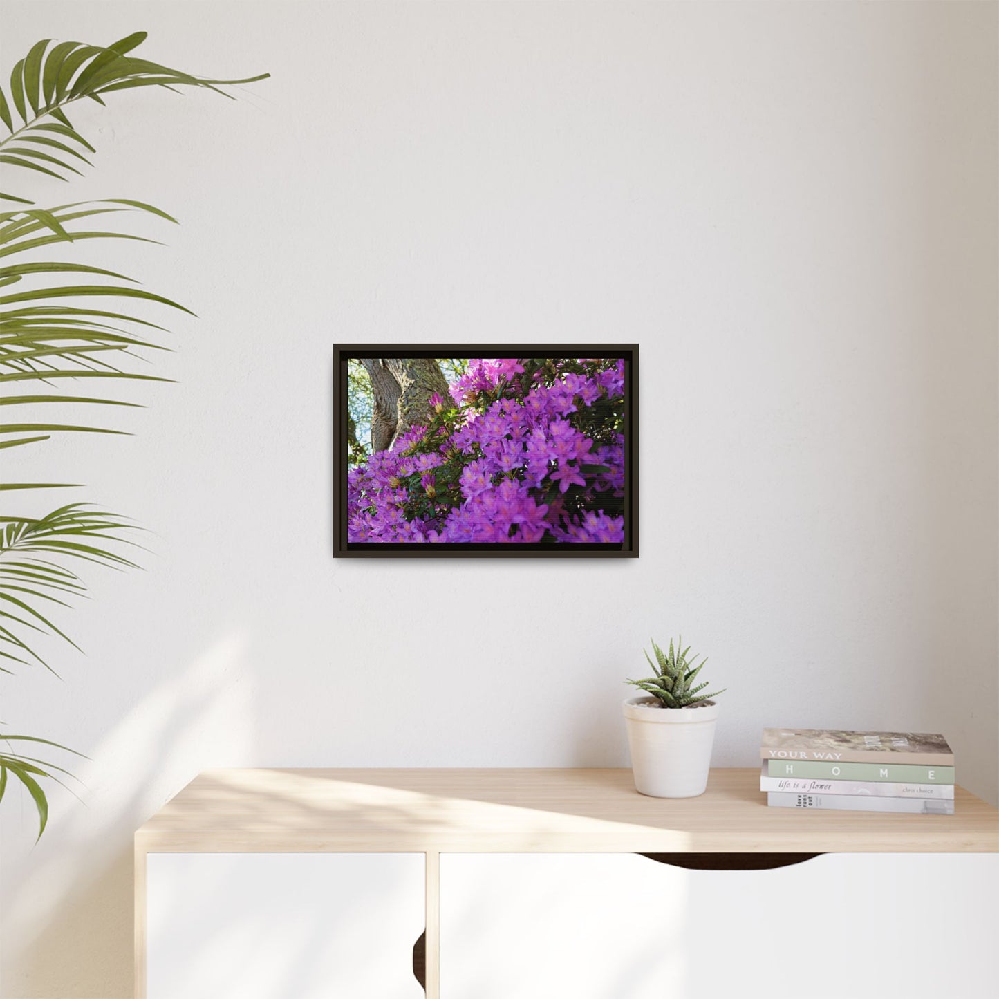 Azaleas in Bloom [3011] | Framed Canvas