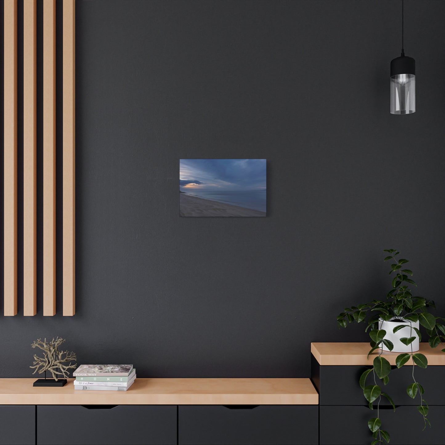 Winter Dawn at Waterloo Beach [6707] | Stretched Canvas