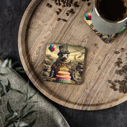 Steampunk Seal 11 - Coasters