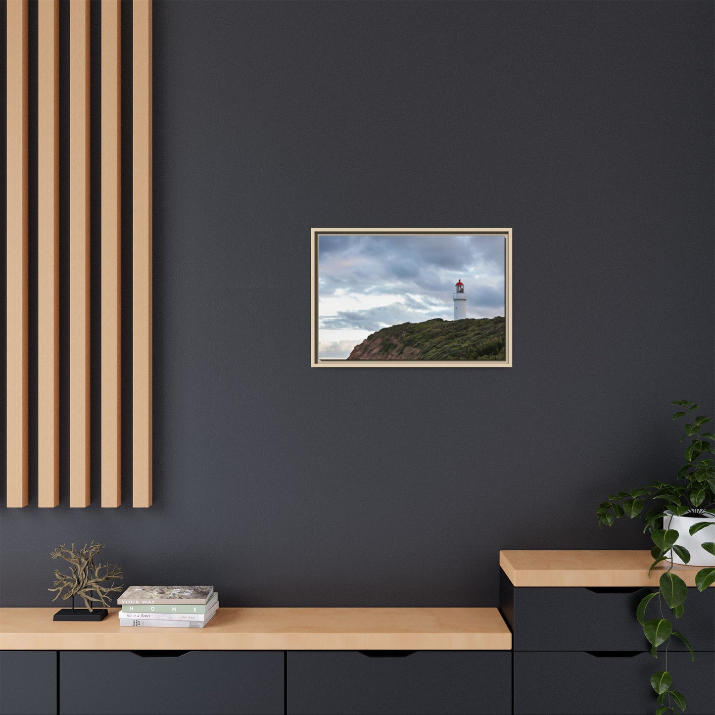Phare de Cape Schanck par un matin d'hiver [6287] | Toile Encadrée