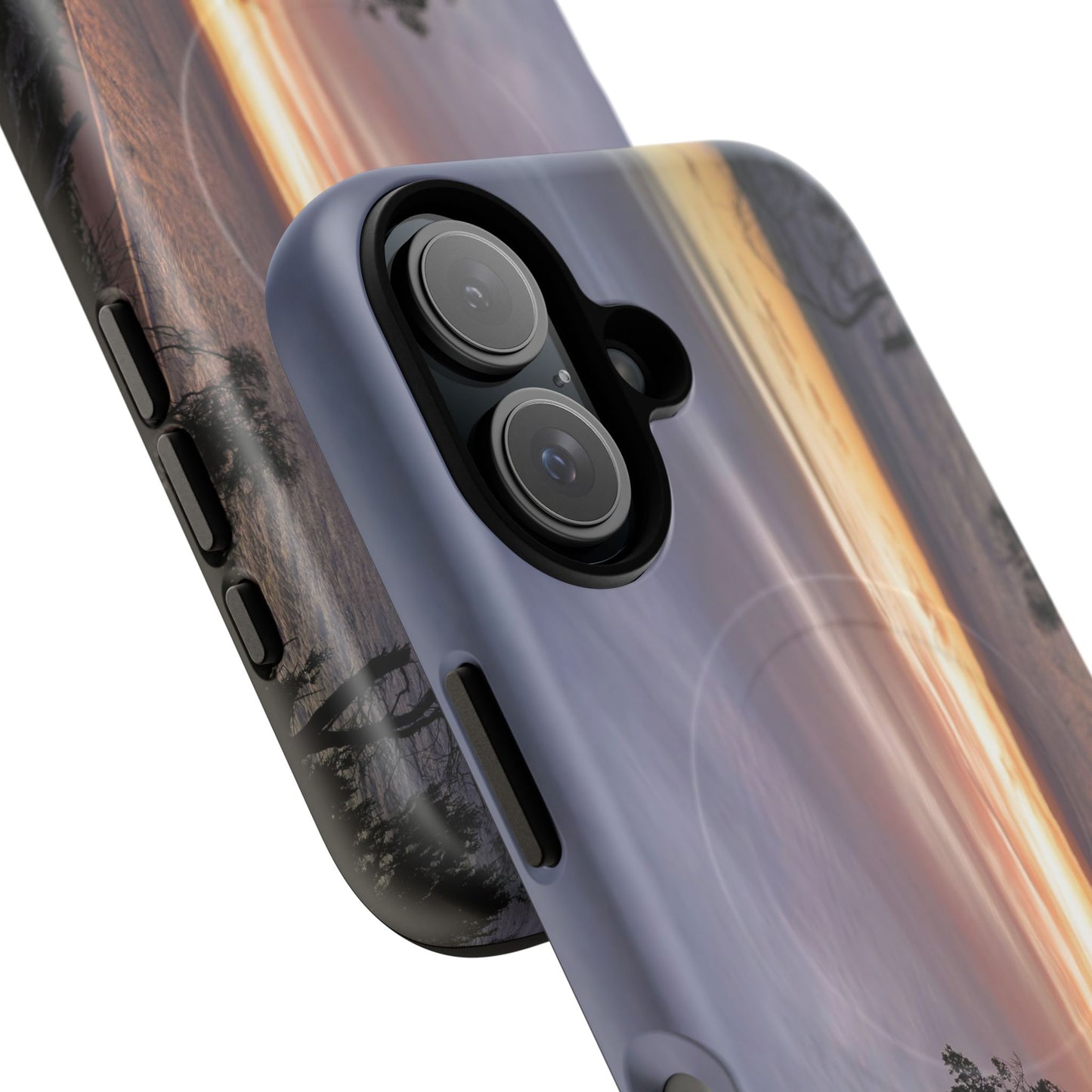 A Tranquil Evening: The Sunset Over Cowes - Tough Magnetic Cases