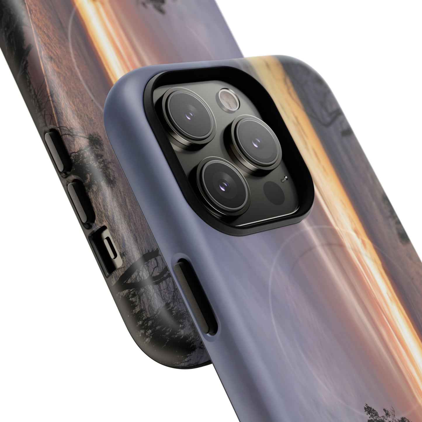 A Tranquil Evening: The Sunset Over Cowes - Tough Magnetic Cases