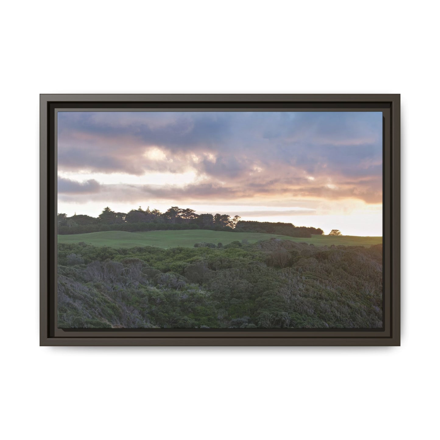 Winter Sunrise on the Mornington Peninsula [6268] | Framed Canvas