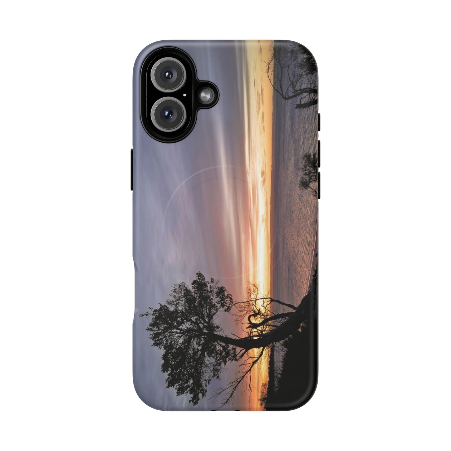 A Tranquil Evening: The Sunset Over Cowes - Tough Magnetic Cases