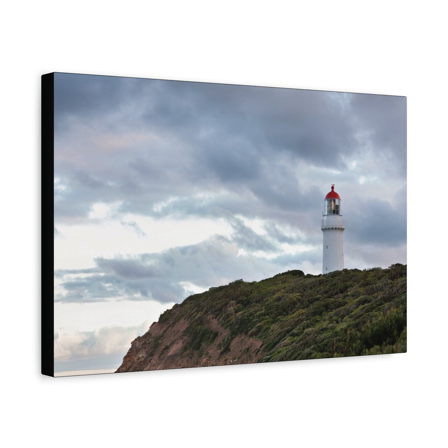 Cape Schank Lighthouse on a Winter Morning 6287 - Thick Matte Canvas Print