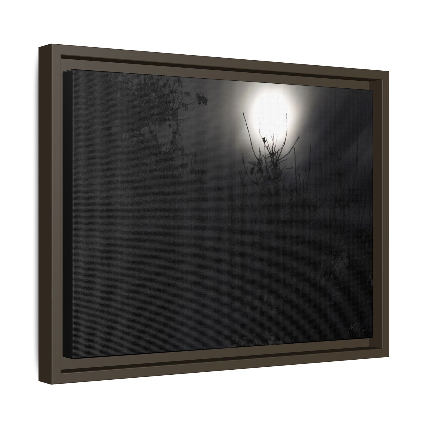 A Dance of Shadows Beneath the Moonlight [28] | Framed Canvas