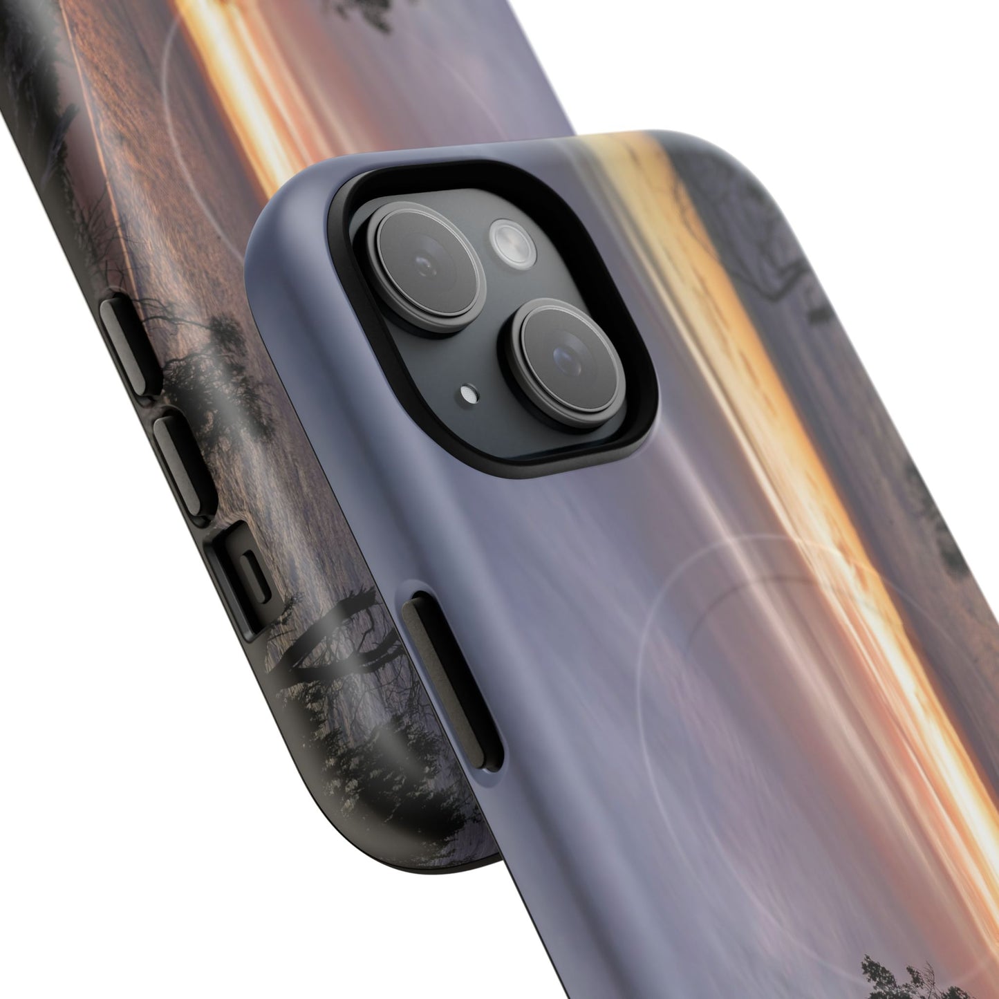 A Tranquil Evening: The Sunset Over Cowes - Tough Magnetic Cases