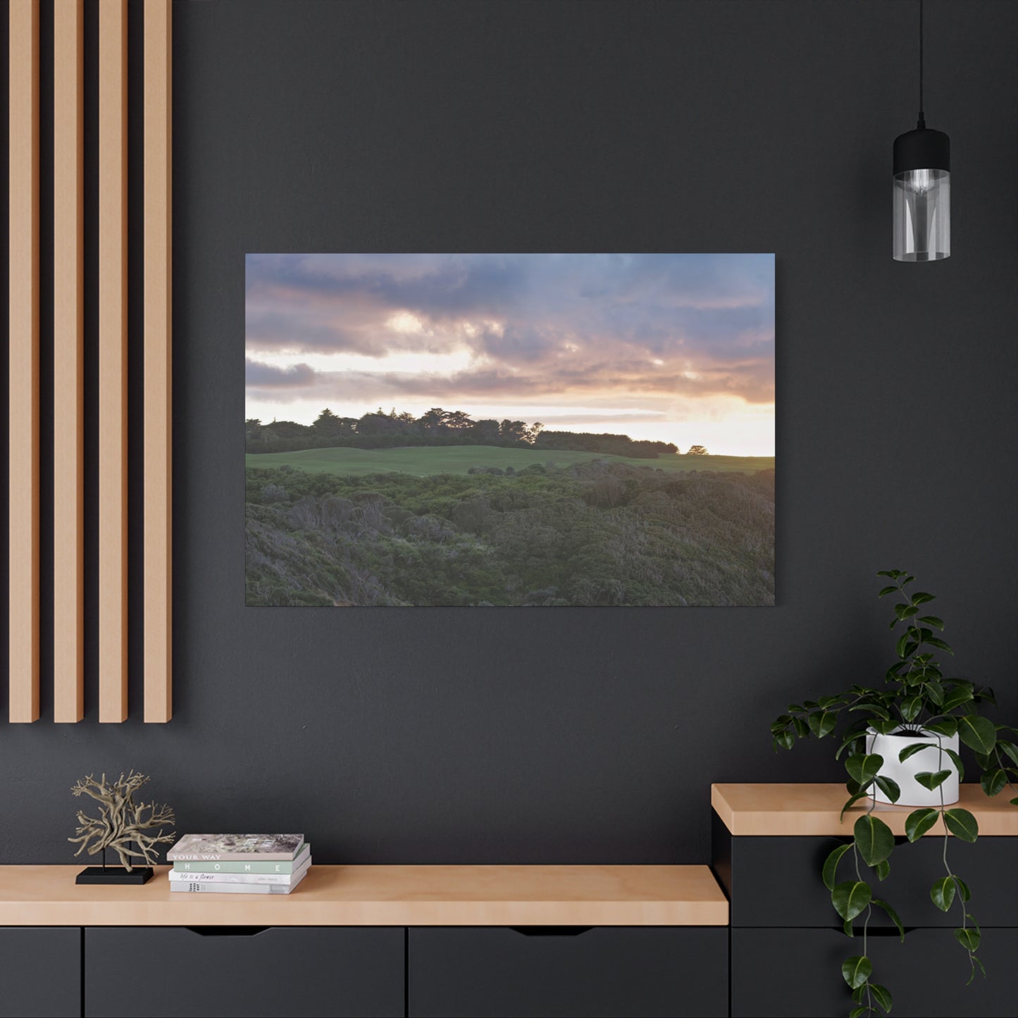 Winter Sunrise on the Mornington Peninsula 6268 - Thick Matte Canvas Print