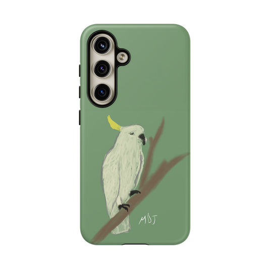Cockatoo Charm | Dual-Layer Tough Case Deployment