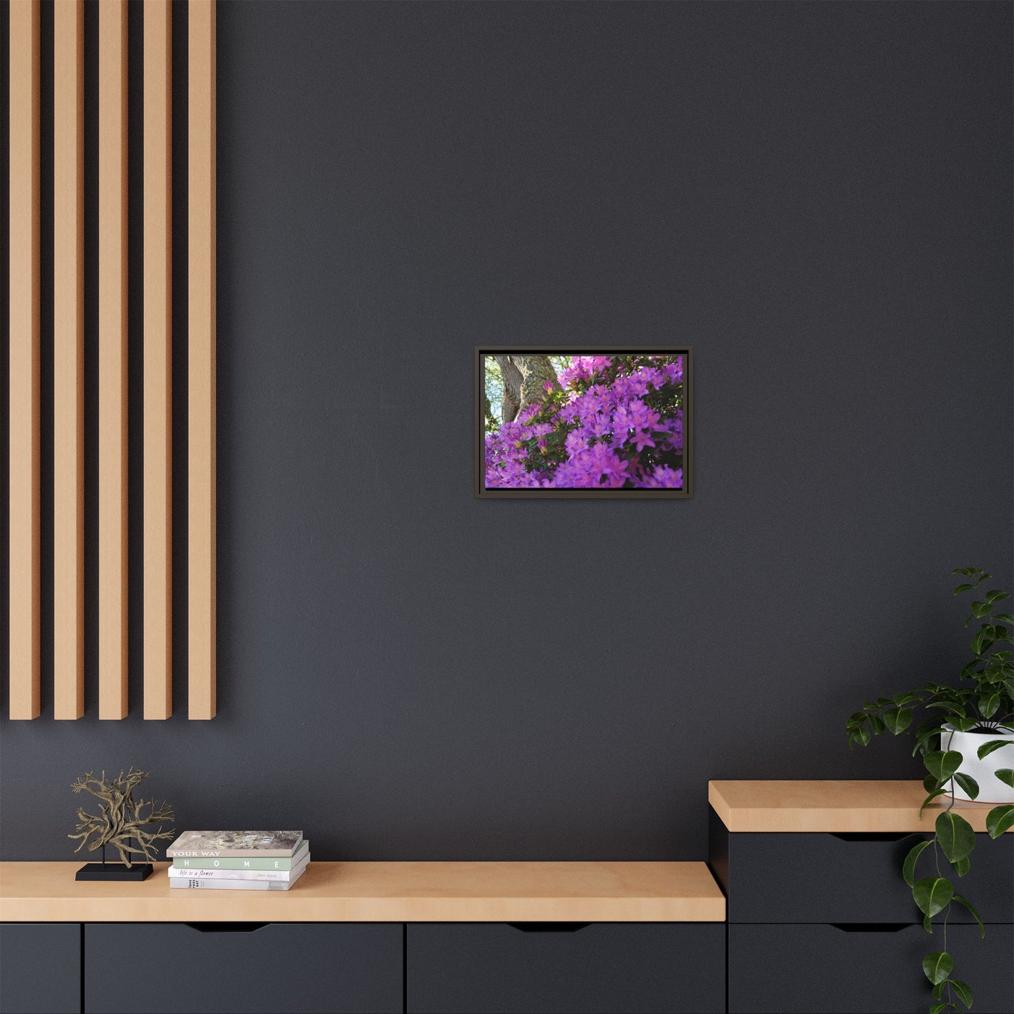 Azaleas in Bloom [3011] | Framed Canvas