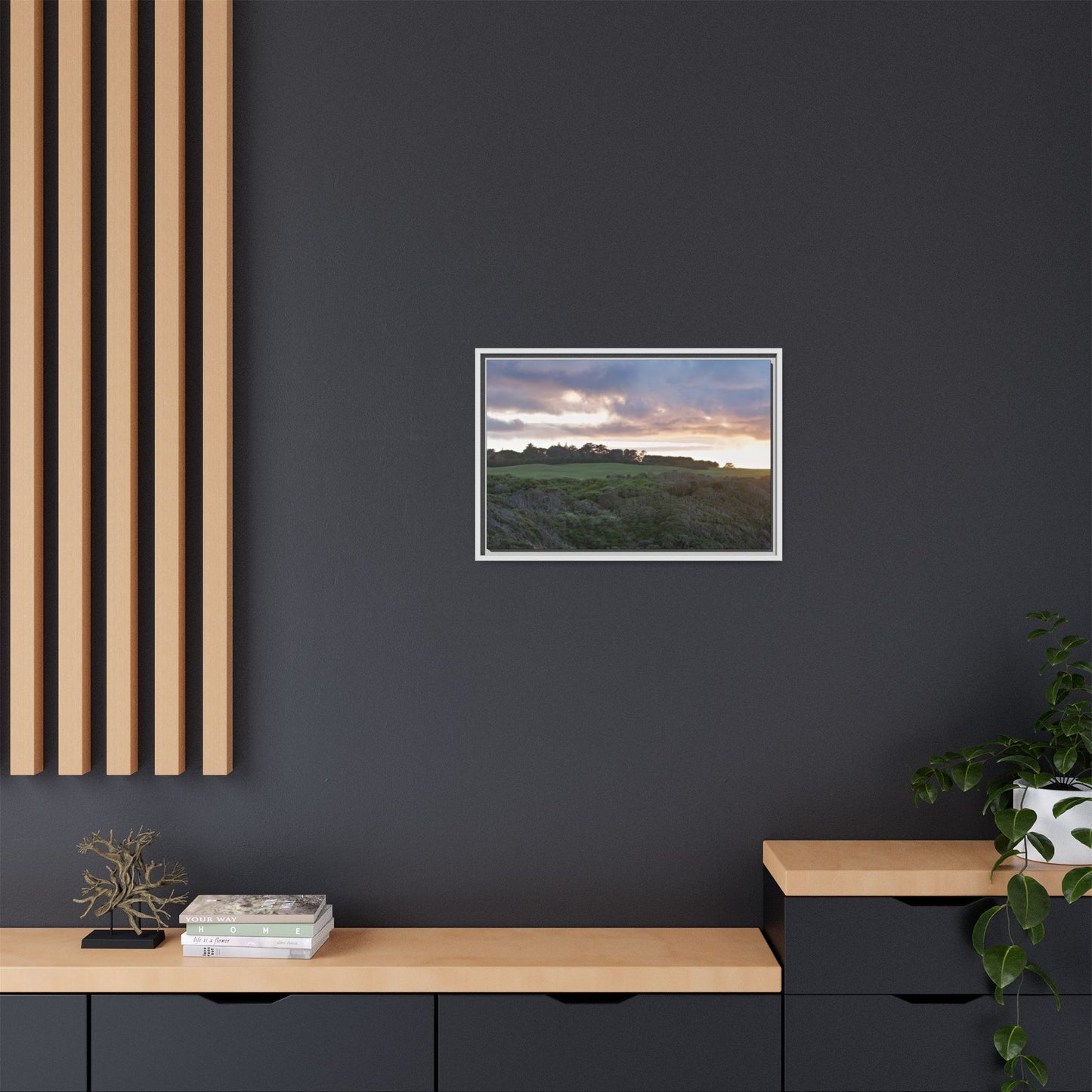 Winter Sunrise on the Mornington Peninsula [6268] | Framed Canvas
