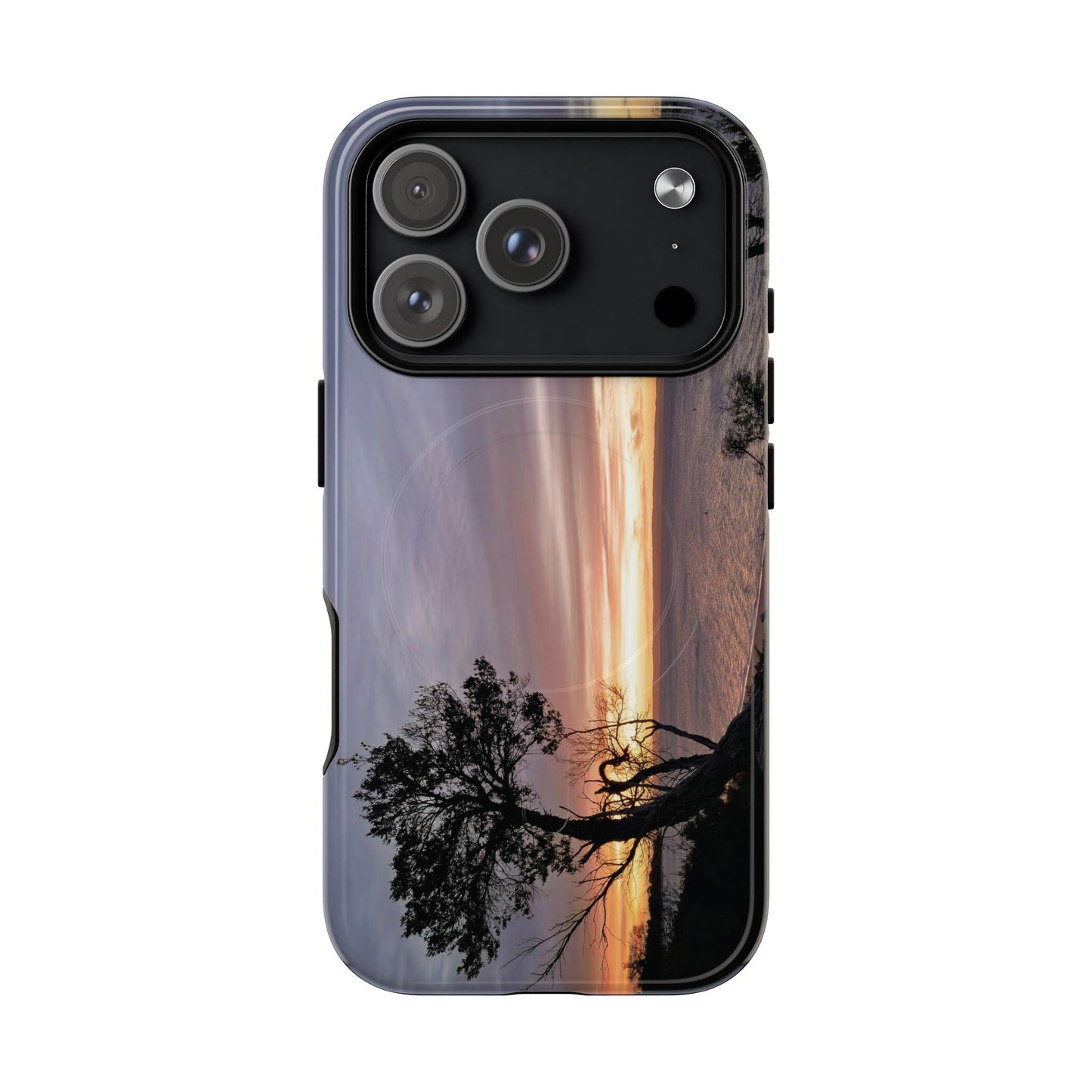 A Tranquil Evening: The Sunset Over Cowes - Tough Magnetic Cases