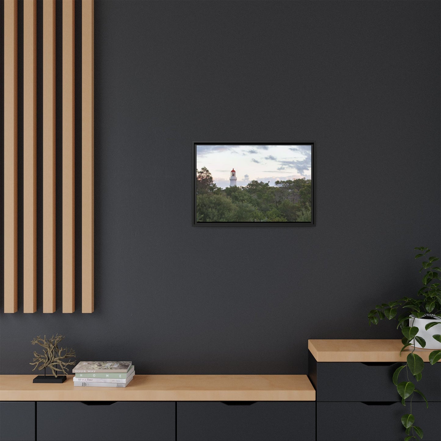 Cape Schank Lighthouse on a Winter Morning [6279] | Framed Canvas