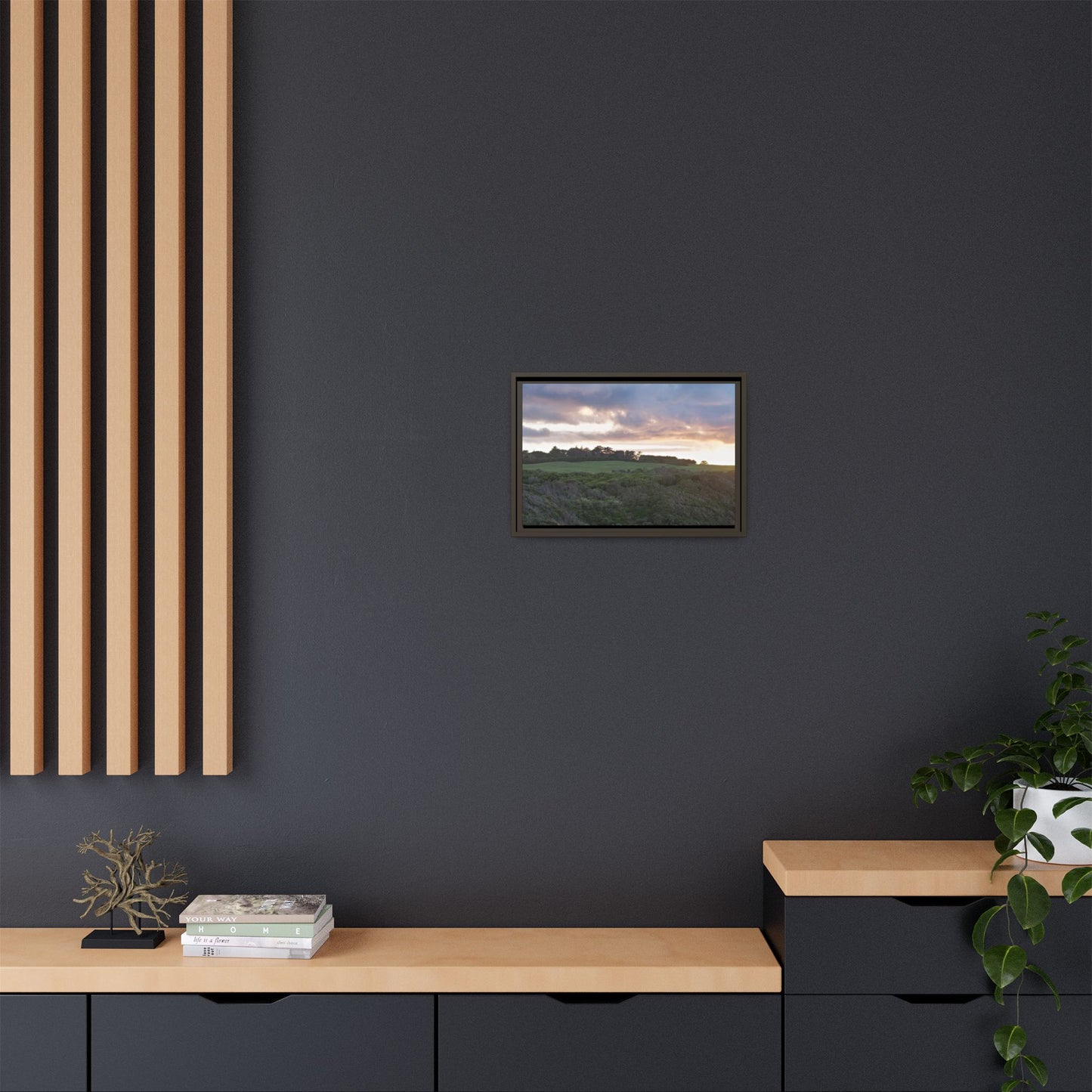 Winter Sunrise on the Mornington Peninsula [6268] | Framed Canvas