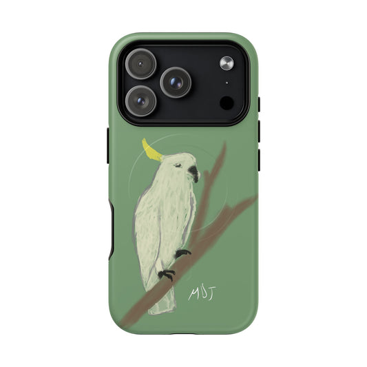 Cockatoo Charm - Tough Magnetic Case (MagSafe® Compatible)