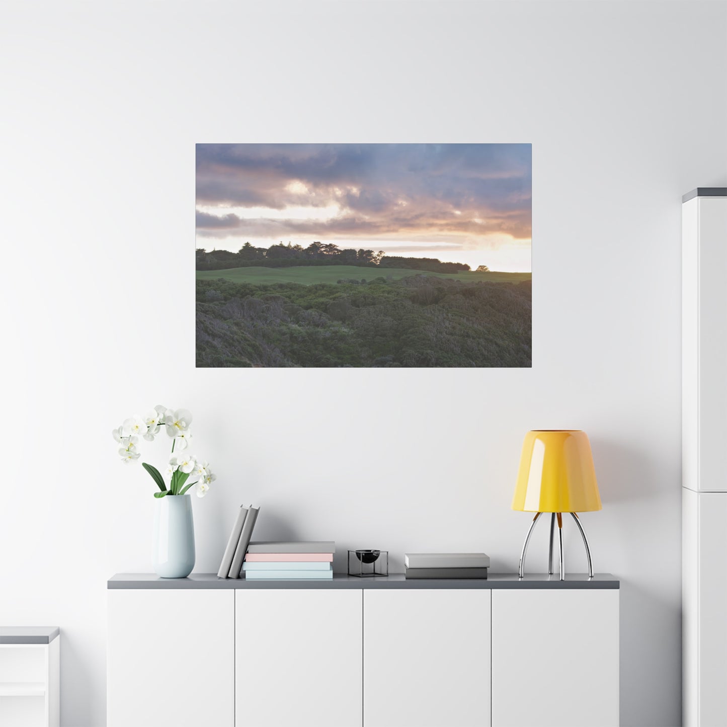 Winter Sunrise on the Mornington Peninsula 6268 - Thick Matte Canvas Print