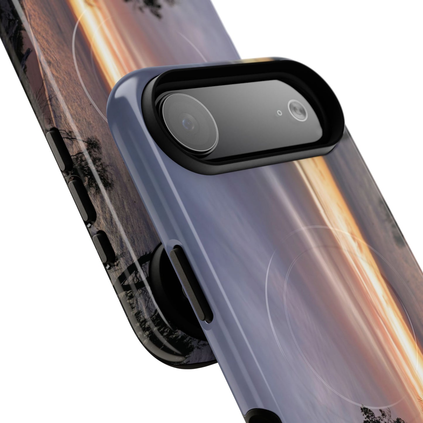 A Tranquil Evening: The Sunset Over Cowes - Tough Magnetic Cases