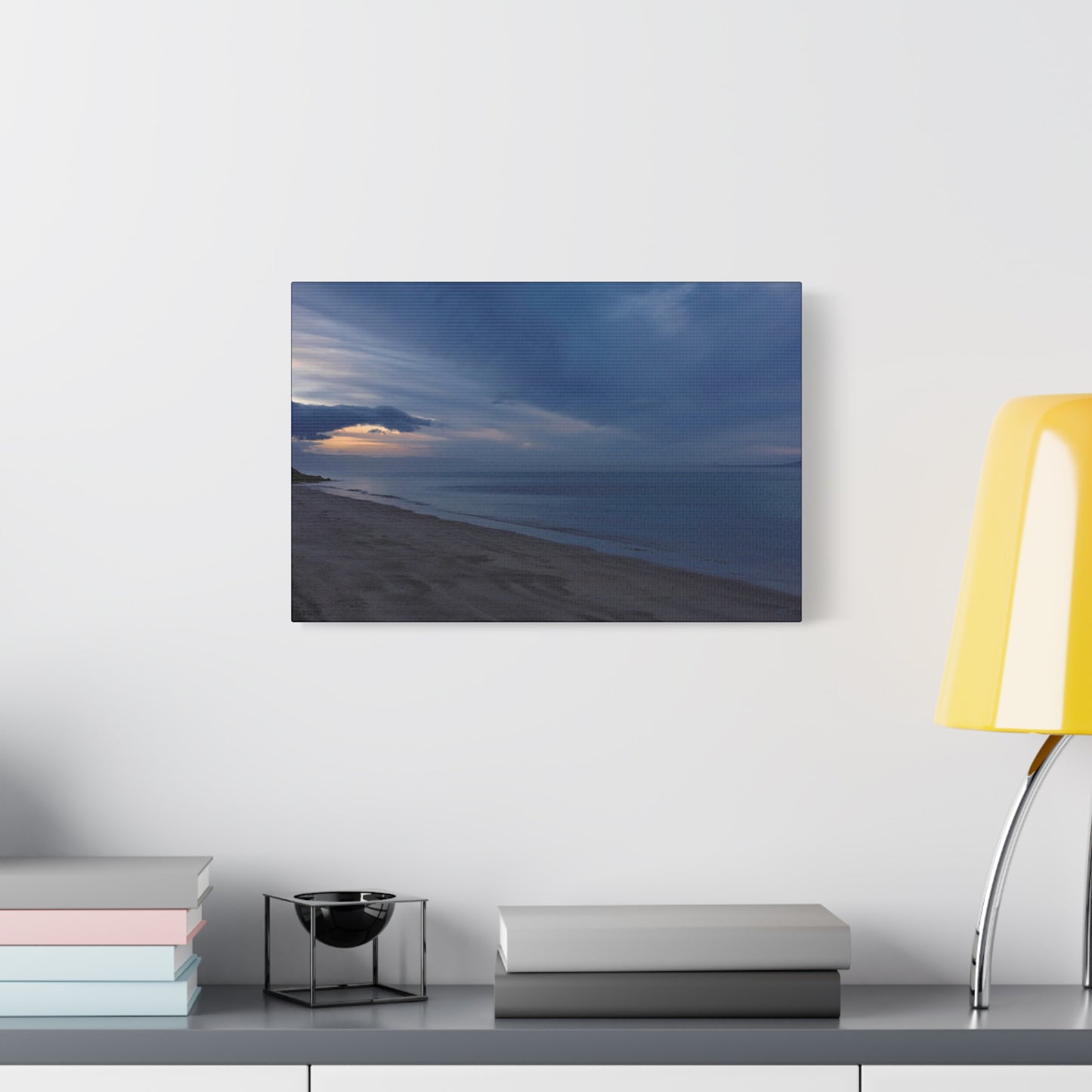 Winter Dawn at Waterloo Beach [6707] | Stretched Canvas