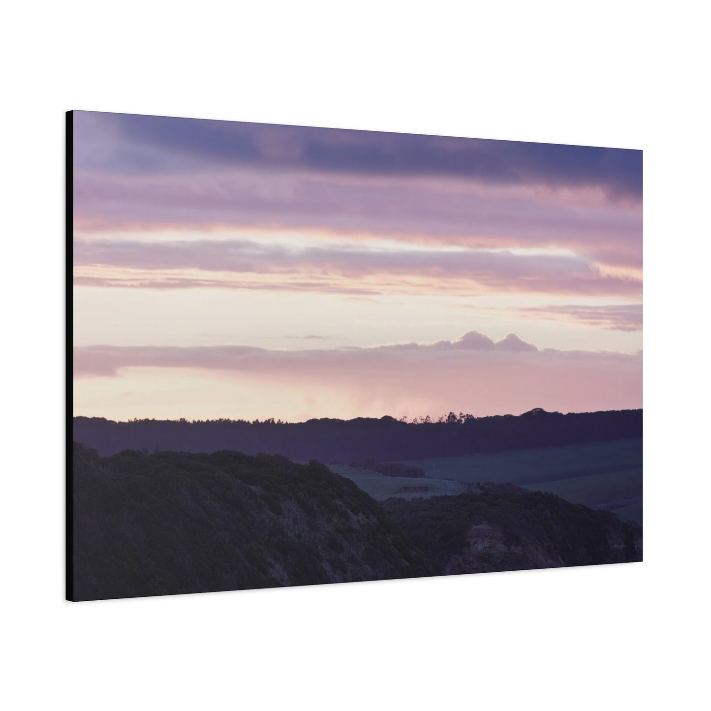 Winter Sunrise on the Mornington Peninsula 6239 - Thick Matte Canvas Print