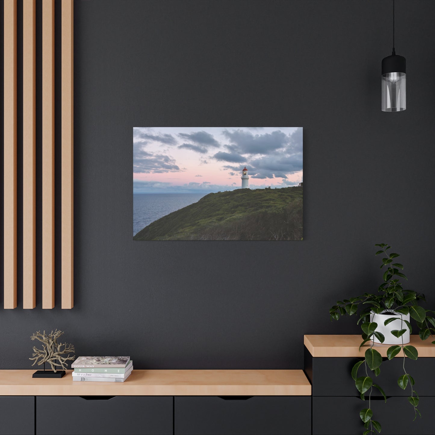 Cape Schank Lighthouse at Sunrise in Winter [6228] | Stretched Canvas